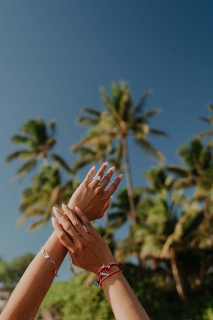 sunset proposal in Maui