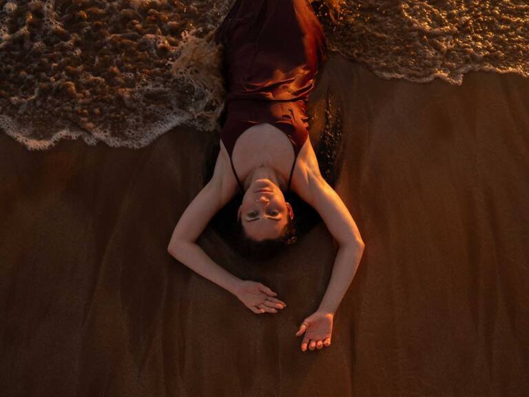 solo maui photo session on the beach