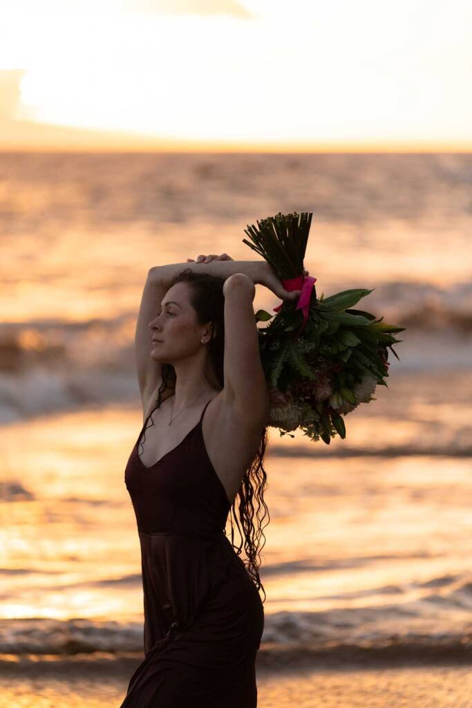 solo traveler photoshoot maui
